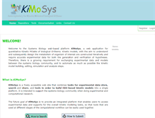 Tablet Screenshot of kimosys.org